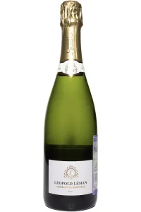 Игристое вино Leopold Leman Brut Cremant de Bordeaux AOC 2020 0.75 л