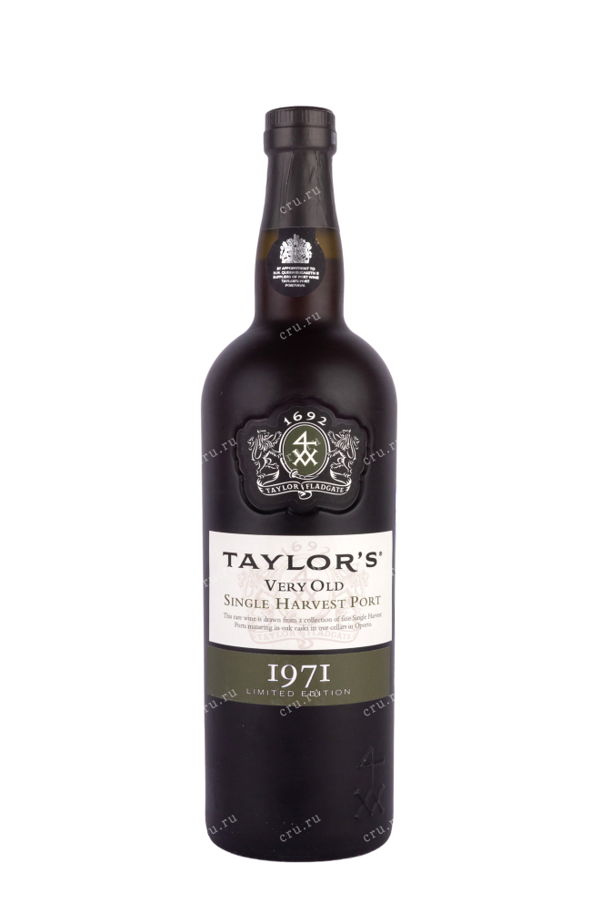 Бутылка Taylor's Very Old Single Harvest Port 1971 wooden box 1971 0.75 л