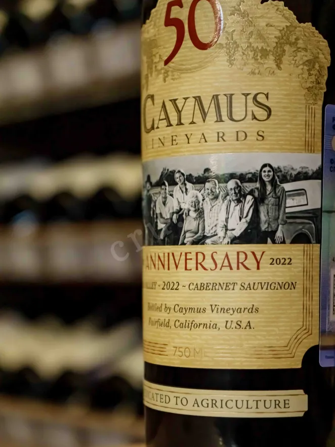 В магазине Крю Профи Caymus Cabernet Sauvignon Napa Valley 2022 0.75 л