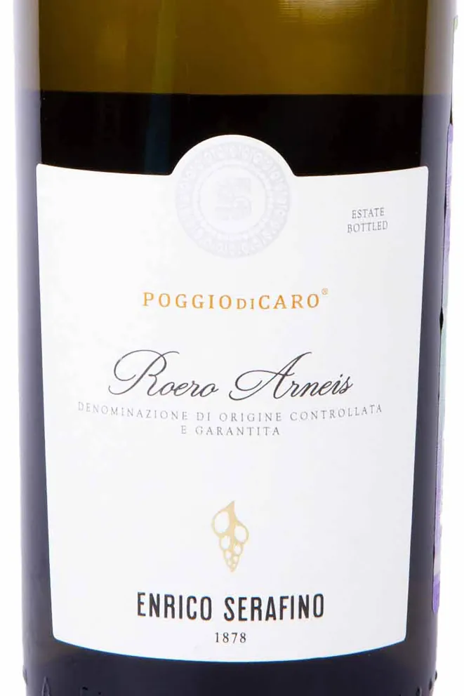 Этикетка Roero Arneis Enrico Serafino 2021 0.75 л