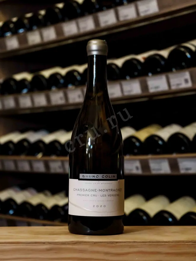 В магазине Крю Профи Bruno Colin Chassagne-Montrachet 1-er Cru Les Vergers 2020 0.75 л