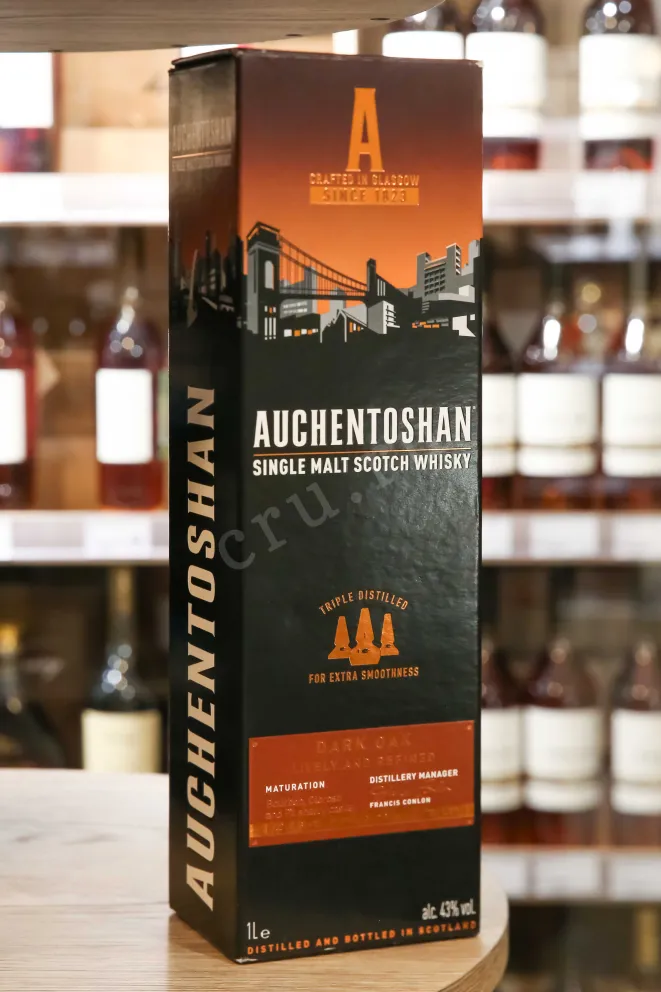 В магазине Крю Профи Auchentoshan Dark Oak in gift box 1 л