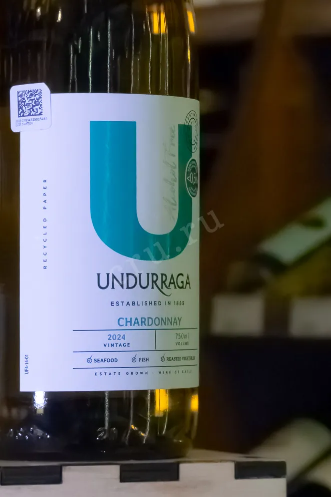 В магазине Крю Профи Undurraga Chardonnay Alcohol Free 2024 0.75 л