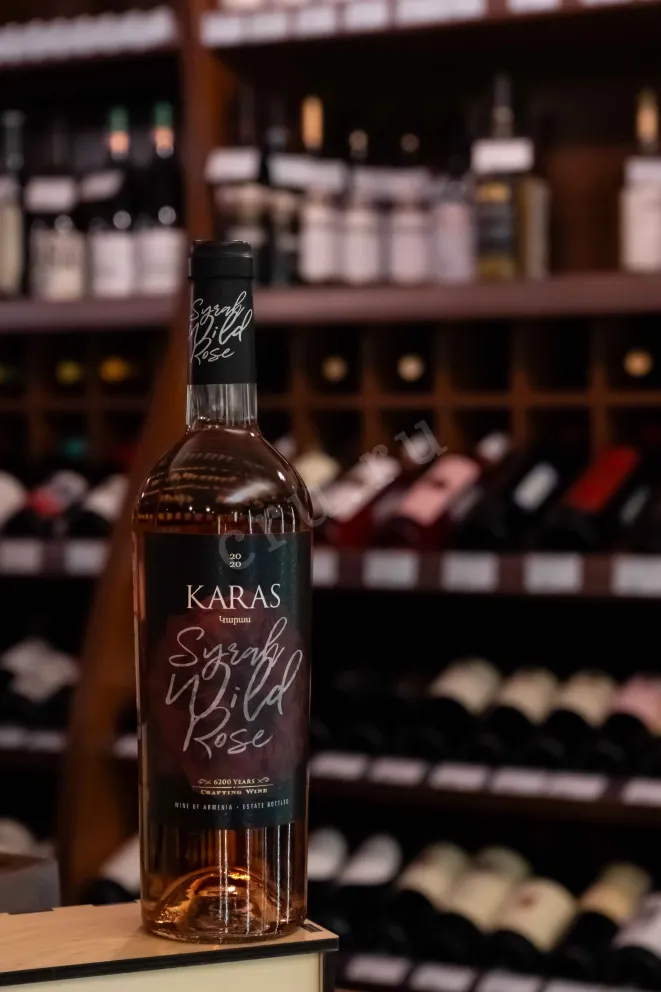 В магазине Крю Профи Karas Syrah Wild Rose 2020 0.75 л