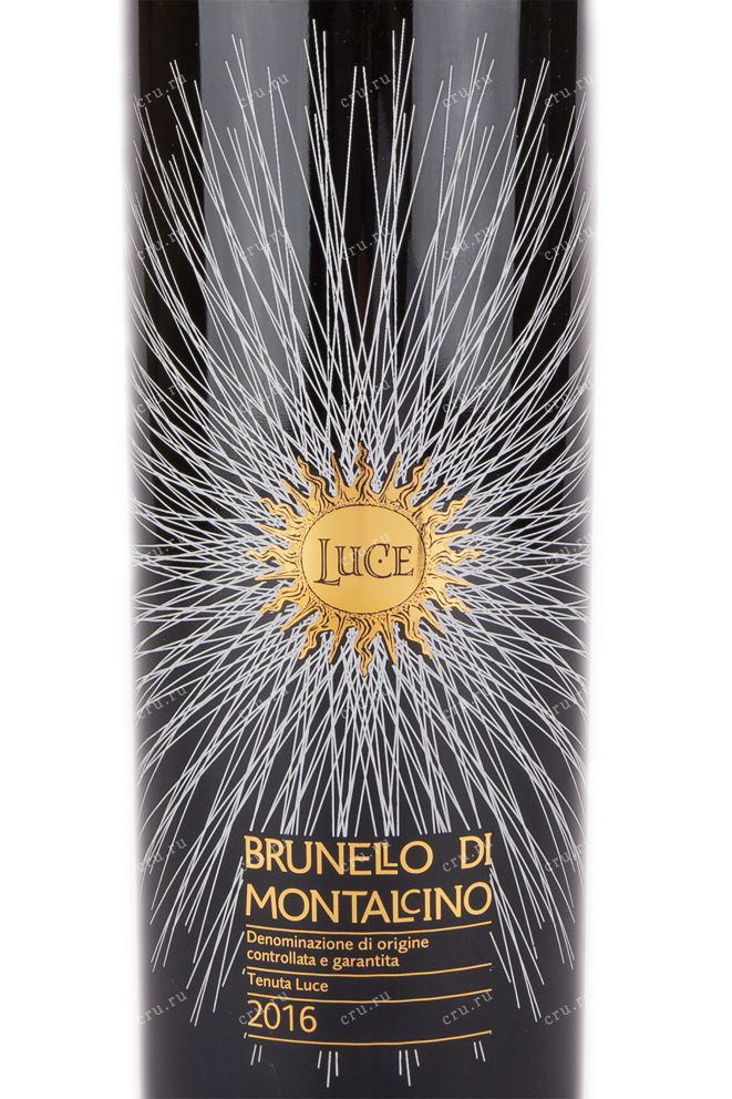 Этикетка вина Luce Brunello di Montalcino 2016 1.5 л
