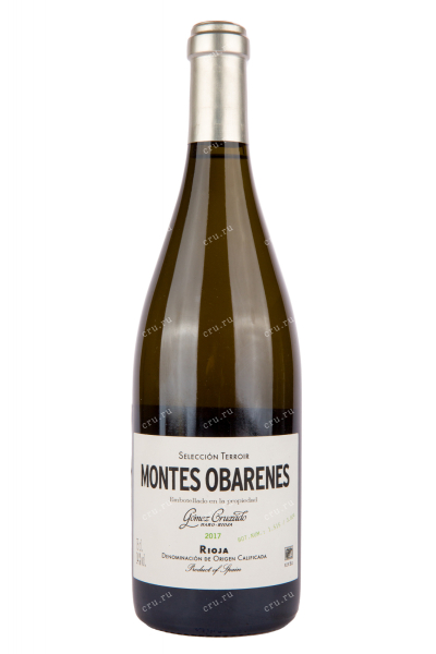 Вино Gomez Cruzado, Montes Obarenes 2017 0.75 л