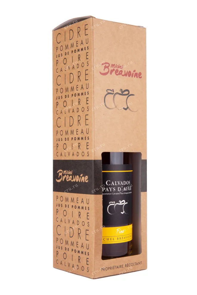 Кальвадос Michel Breavoine Fine Pays d'Auge gift box   0.7 л