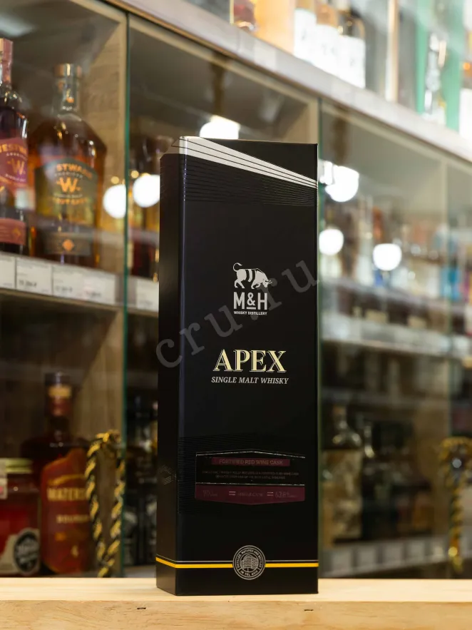 В магазине Крю Профи M&H Apex Single Cask Fortified Red Wine Cask 3 years in gift box 0.7 л