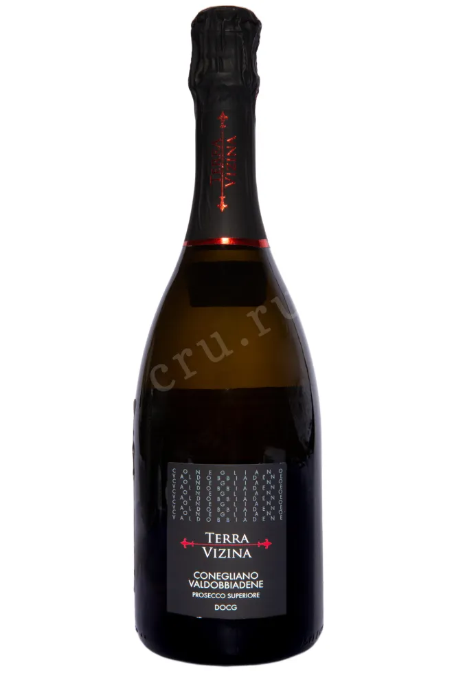 Игристое вино Terra Vizina Prosecco Superiore Conegliano Valdobbiadene Extra Dry 2023 0.75 л