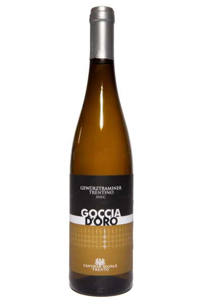 Вино Cantina di Trento Goccia D'Oro Gweurztraminer Trentino DOC 2023 0.75 л