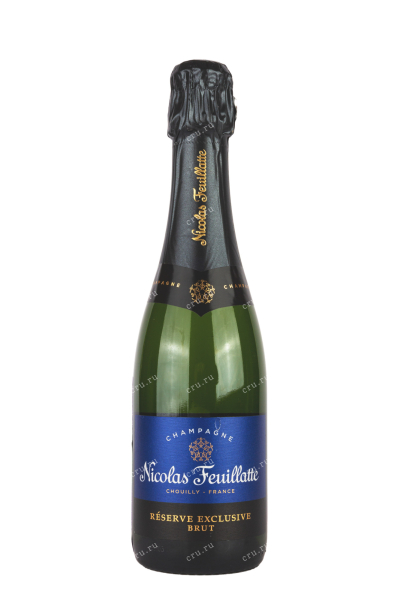 Игристое вино  Nicolas Feuillatte Brut Reserve Exclusive 2018 0.375 л
