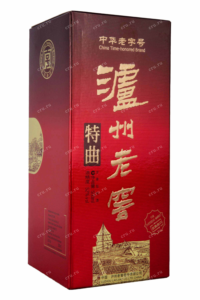 Подарочная коробка Luzhou Laotszyao Tov Qu in gift box 0.5 л