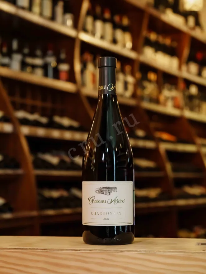 В магазине Крю Профи Chateau Andre Chardonnay Dry White 2023 0.75 л