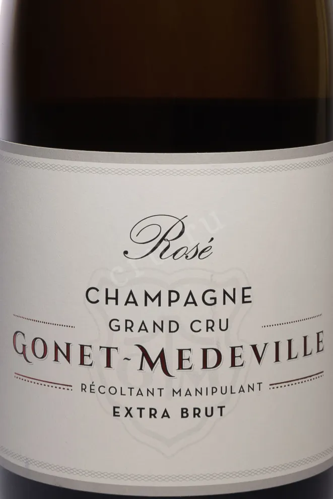 Шампанское Gonet-Medeville Rose Grand Cru Extra Brut 2021 0.75 л