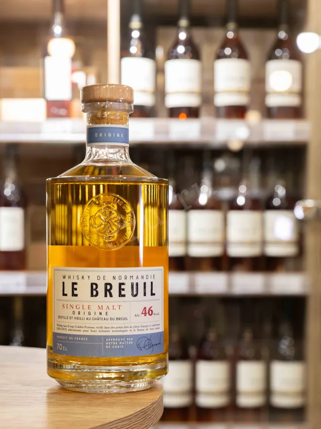 В магазине Крю Профи Le Breuil Single Malt Origine gift box 0.7 л