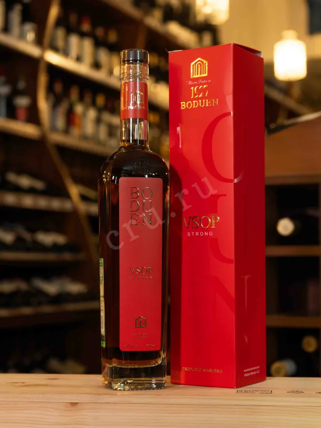 В магазине Крю Профи Boduen strong VSOP 7 years in gift box 0.7 л
