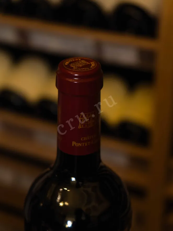 Пробка Chateau Pontet Canet 2015 0.75 л