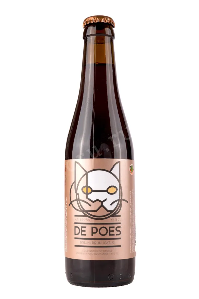 Пиво De Poes Bruin  0.33 л