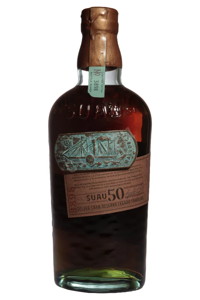 Бутылка Suau 50 Solera Gran Reserva Legado Familiar in tube 2015 0.7 л