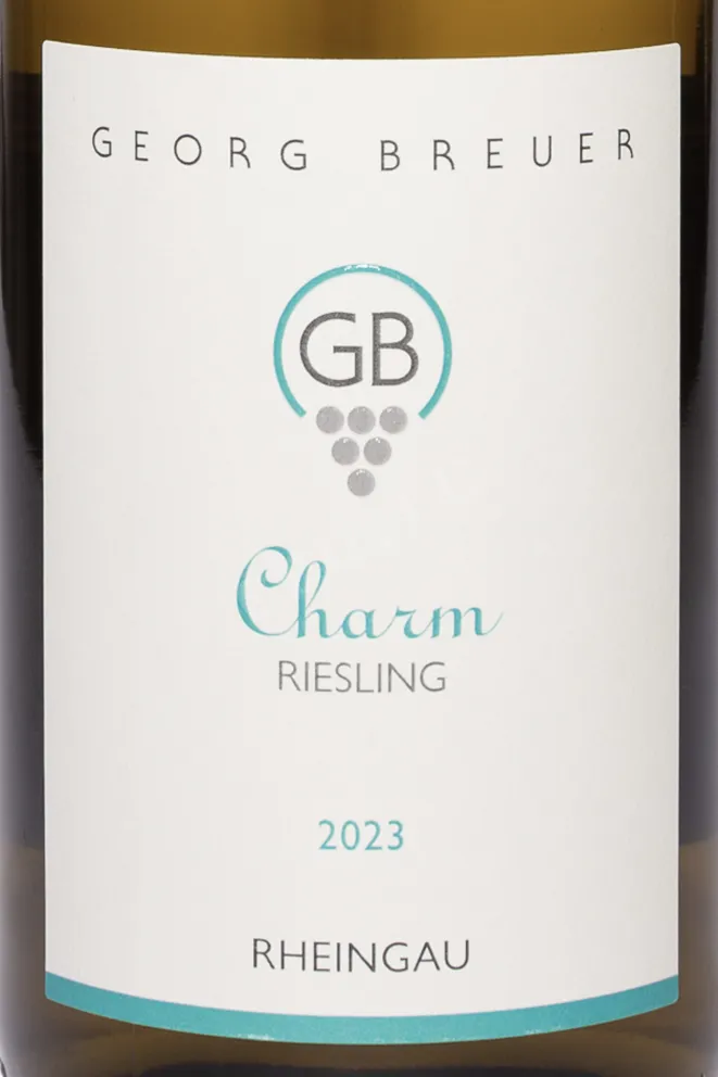 Этикетка Georg Breuer Charm Riesling 2023 0.75 л
