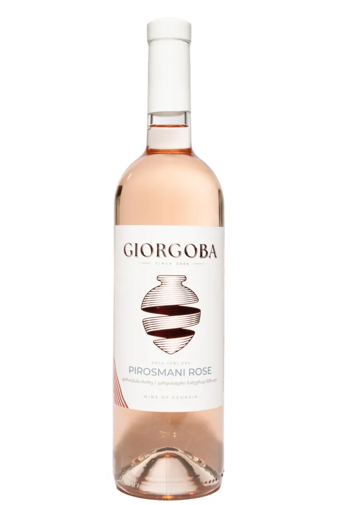 Вино Giorgoba Pirosmani Rose 2023 0.75 л