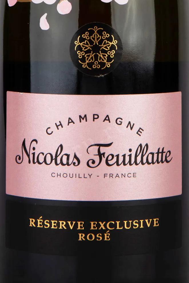 Этикетка Nicolas Feuillatte Brut Reserve Exclusive Rose 0.75 л