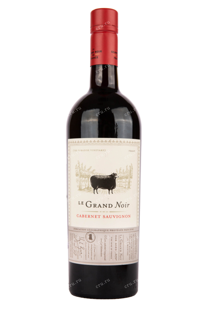 Вино Le Grand Noir Cabernet Sauvignon Pays d`Oc IGP 2021 0.75 л