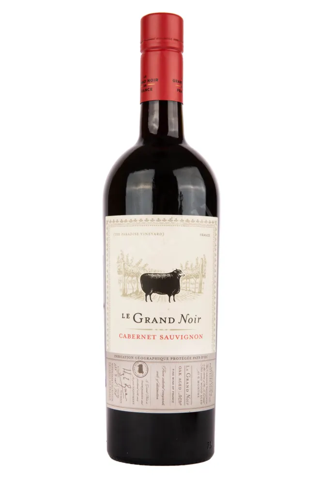 Вино Le Grand Noir Cabernet Sauvignon Pays d’Oc IGP 2021 0.75 л