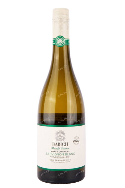 Вино Babich Family Estates Headwaters Organic Sauvignon Blanc 2021 0.75 л