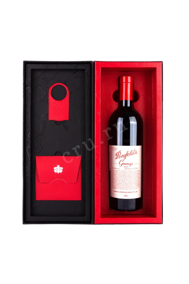 В подарочной коробке Penfolds Grange gift box 2015 0.75 л
