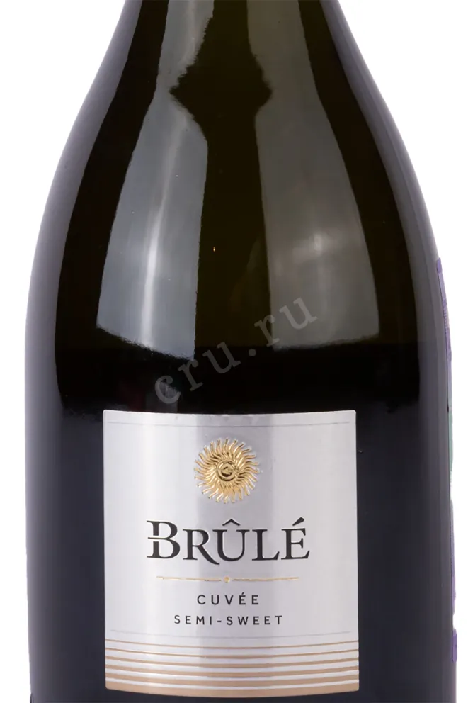 Этикетка Fanagoria Brule Cuvee Semi-Sweet 2021 0.75 л