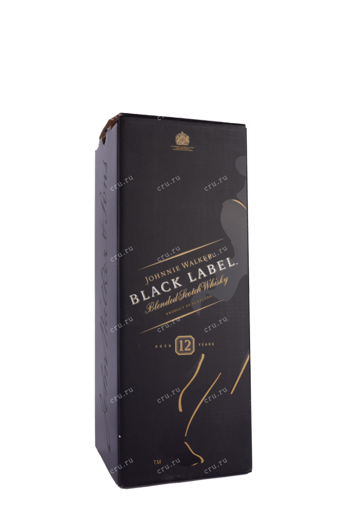 Подарочная коробка Johnnie Walker Black Label 12 years 3 л