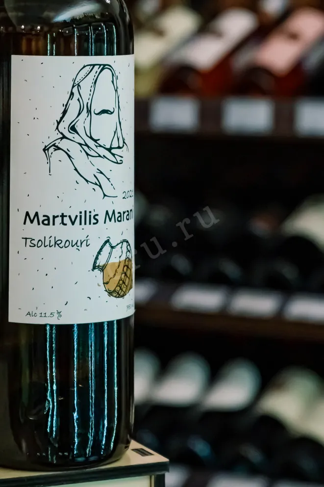 В магазине Крю Профи Martvilis Marani Tsolikouri 2021 0.75 л