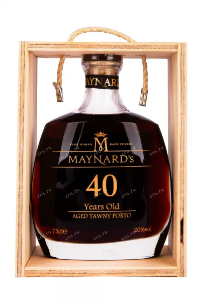 Портвейн Maynards Tawny 40 years with gift box 1980 0.75 л