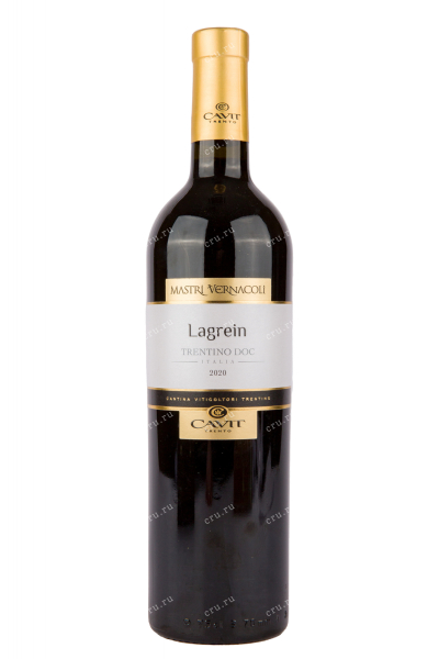 Вино Mastri Vernacoli Lagrein 2020 0.75 л