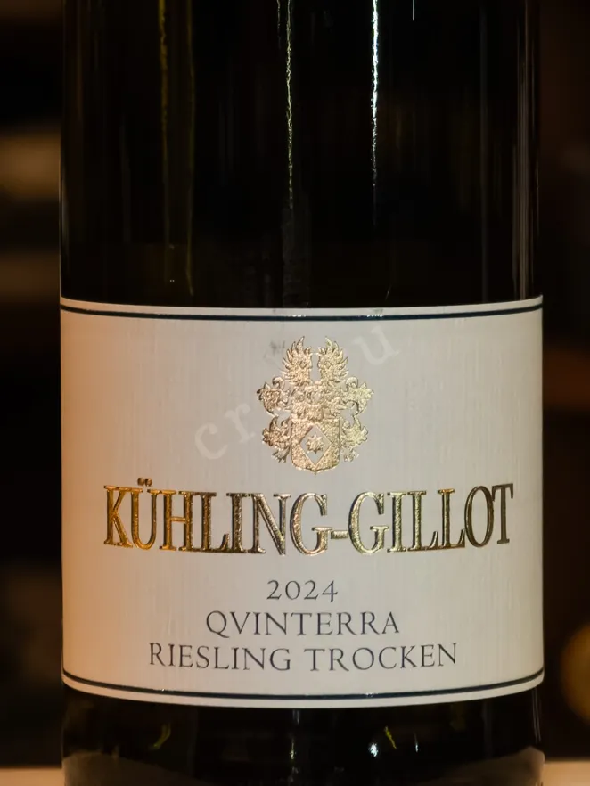 В магазине Крю Профи Kuhling Gillot Qvinterra Riesling Trocken Raynkhessen 2024 0.75 л