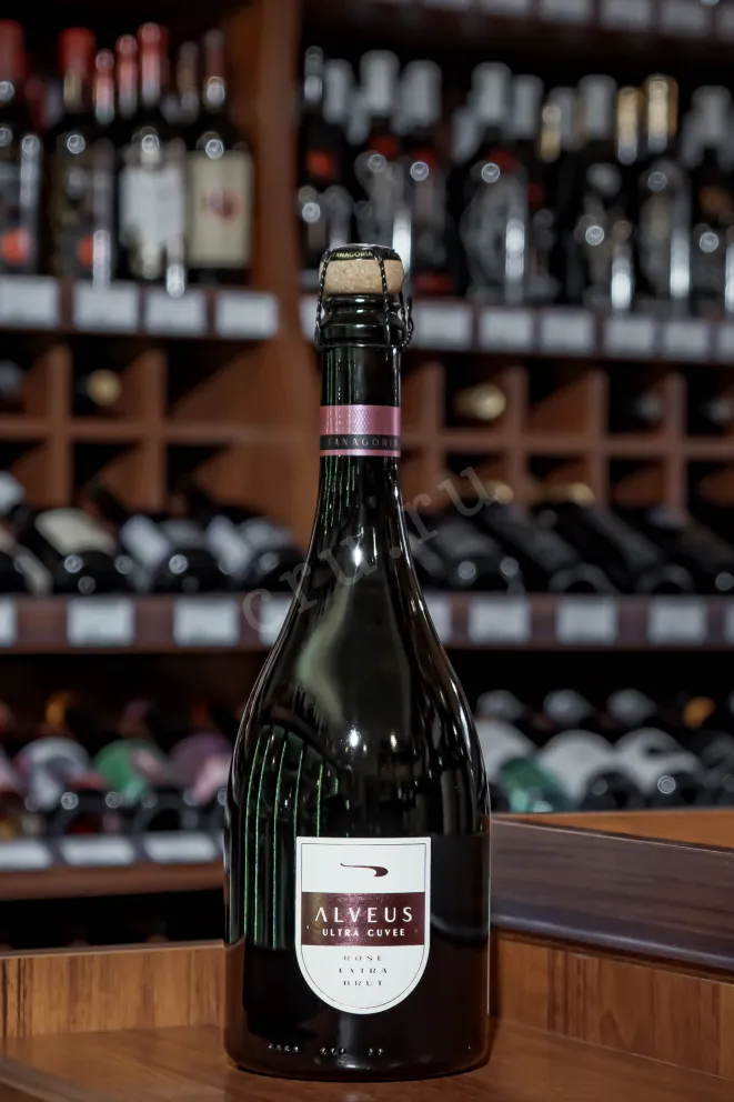 В магазине Крю Профи Fanagoria Alveus Ultra Cuvee Rose Extra Brut 2022 0.75 л