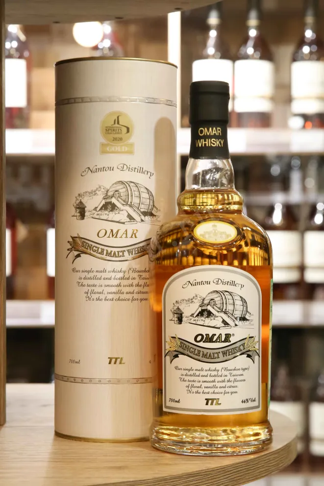 В магазине Крю Профи Omar Single Malt Bourbon Type in tube 0.7 л