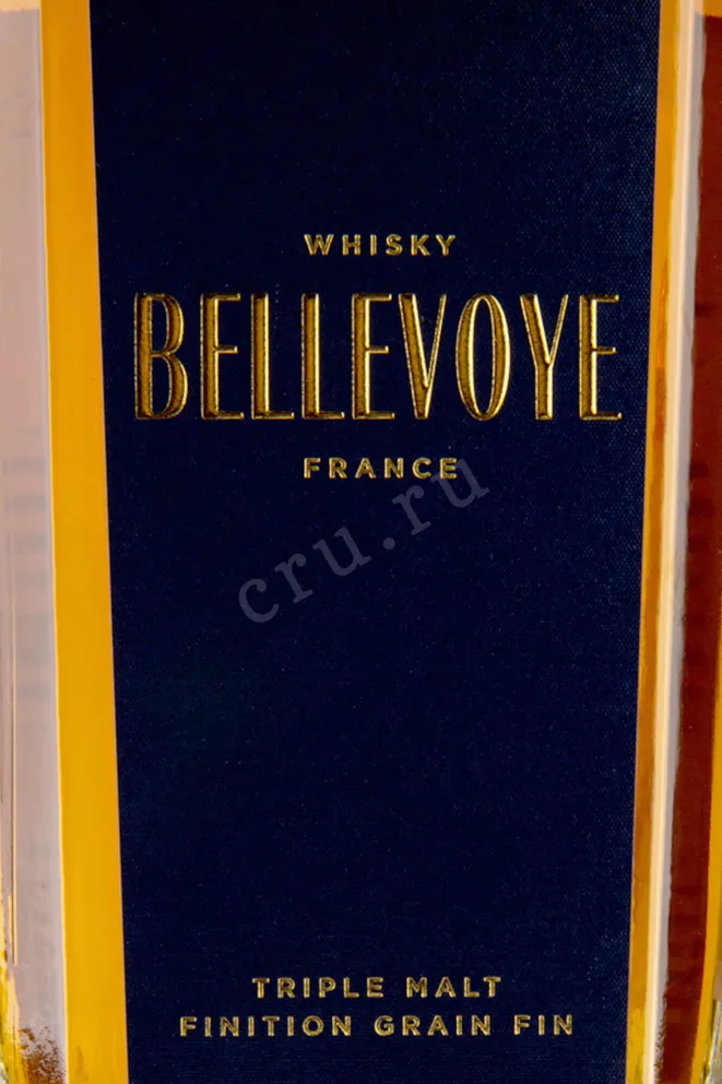 Этикетка Bellevoye Finition Grain Fin Triple Malt  0.7 л