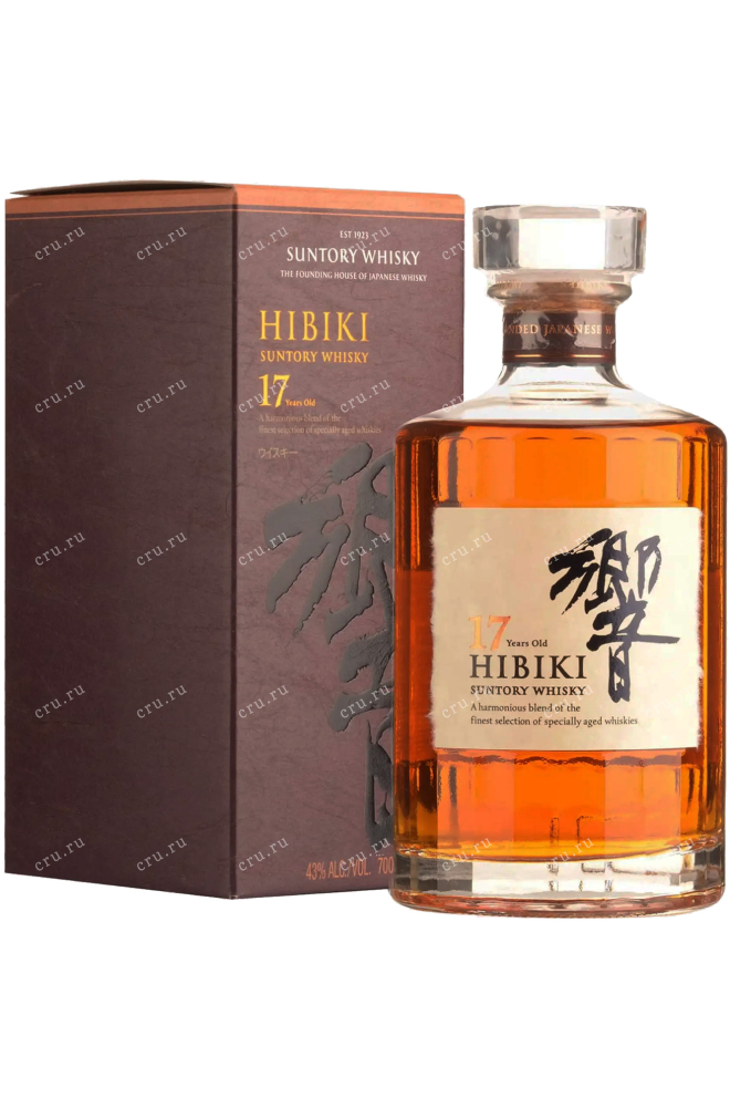 Виски Suntory Hibiki 17 years  0.7 л