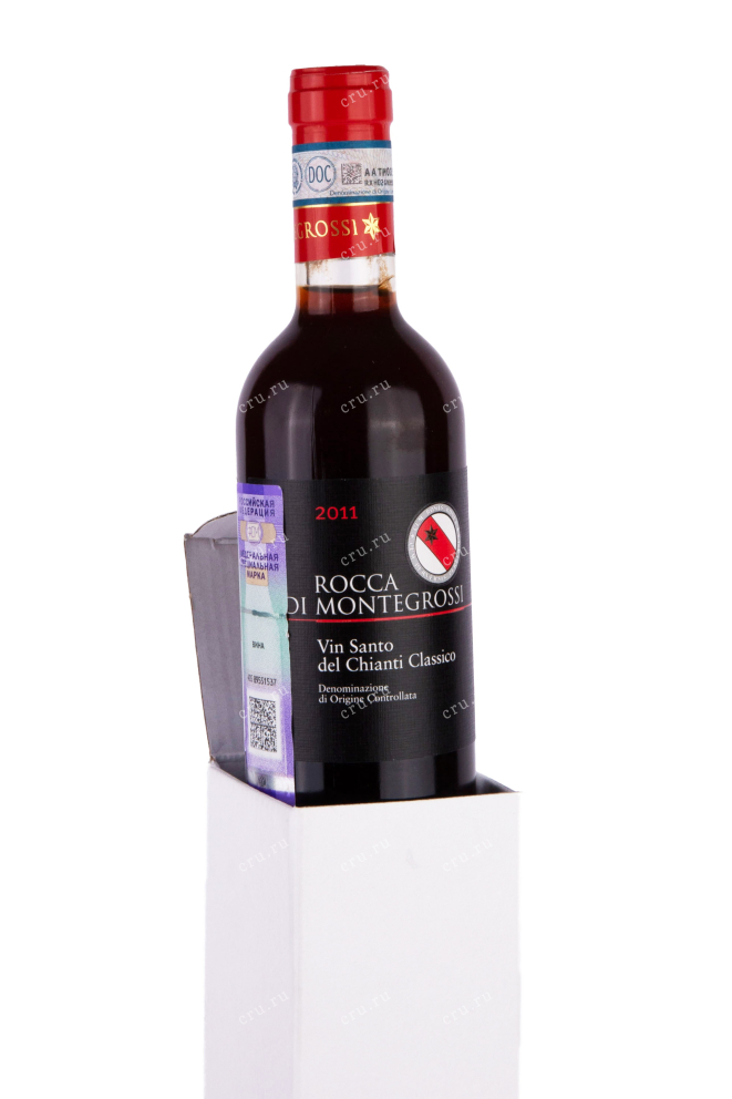 В подарочной коробке Rocca di Montegrossi Vin Santo del Chianti Classico gift box 2011 0.375 л