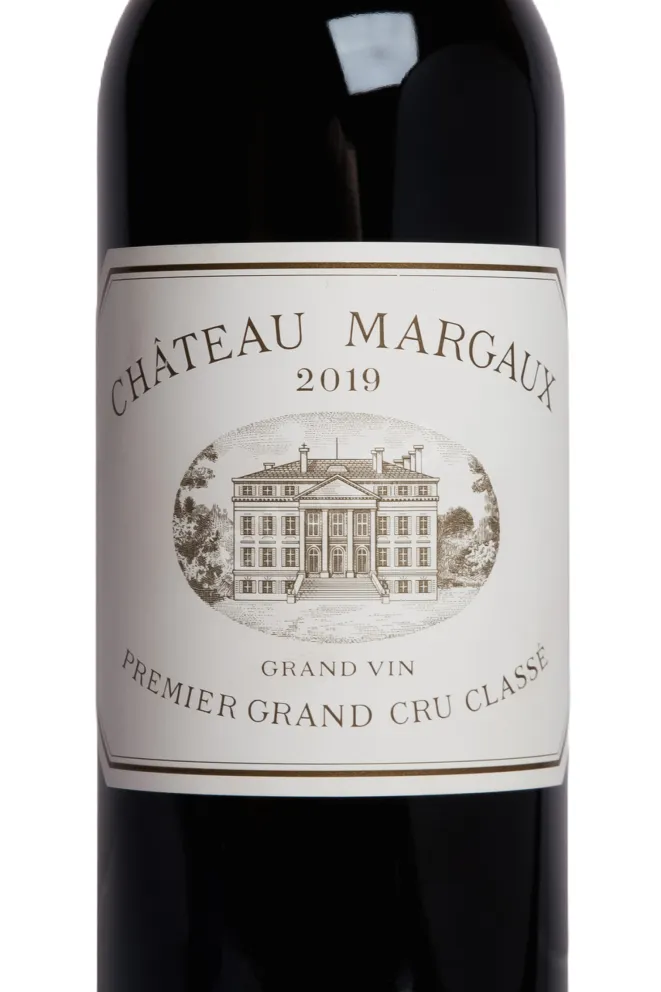 Этикетка Chateau Margaux Premier Grand Cru Classe 2019 0.75 л