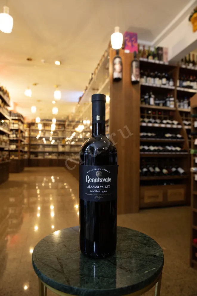 В магазине Крю Профи Genatsvale Winemaker's Reserve Alazani Valley Red 0.75 л