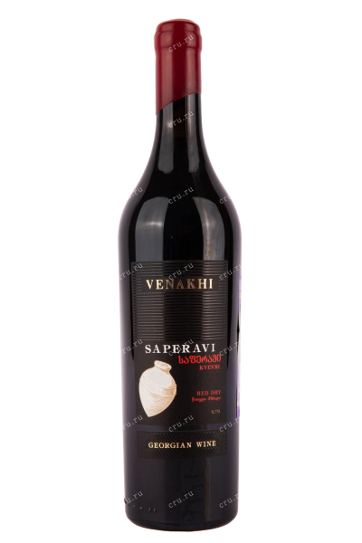 Вино Venakhi Saperavi Kvevri 0.75 л