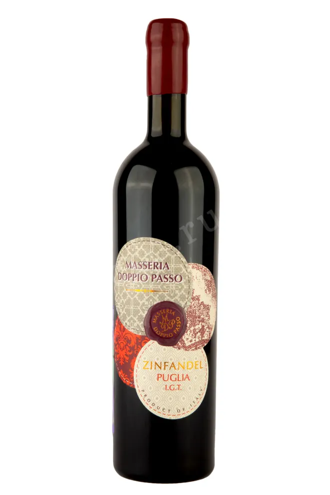 Вино Masseria Doppio Passo Zinfandel 2021 0.75 л