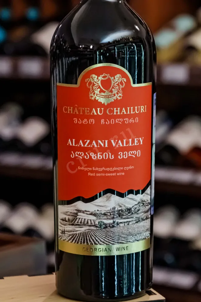 В магазине Крю Профи Chateau Chailuri Аlazanskaya Dolina Red 2019 0.75 л
