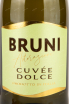 Этикетка Bruni Cuvee Dolche 0,75 л