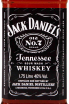 Этикетка Jack Daniel's Tennessee 1.75 л