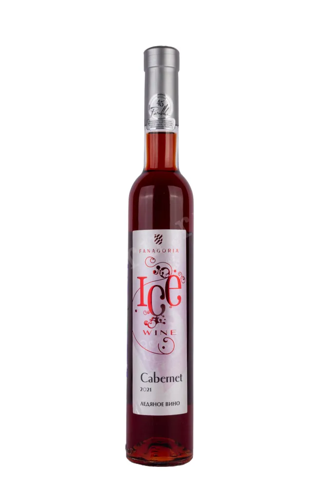 Бутылка Fanagoria Ice Wine Cabernet in tube 2021 0.375 л