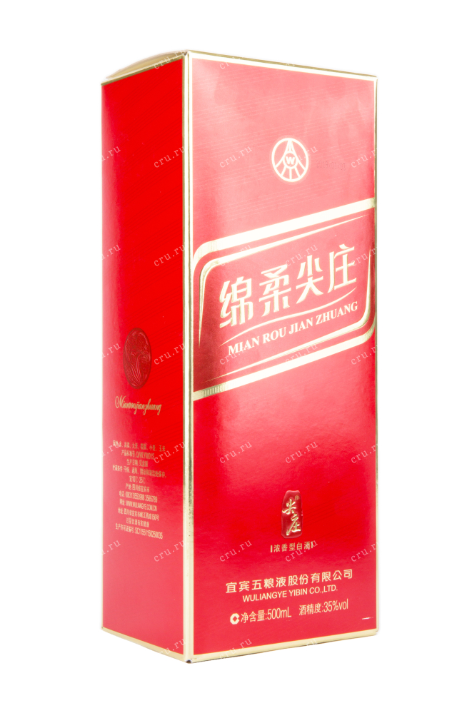 Подарочная упаковка водки Baijiu Mian Rou Jian Zhuang in gift box 0.75